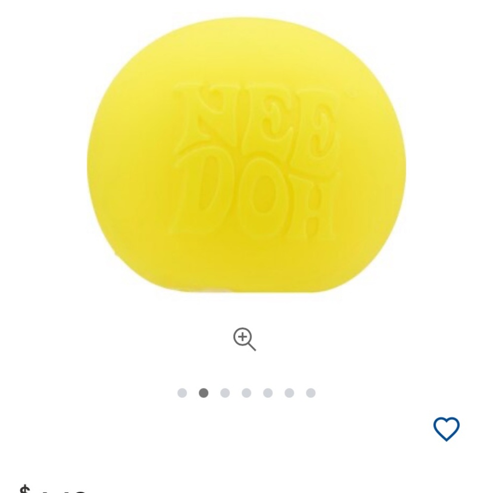 Needoh Schylling Color Changing Ball New